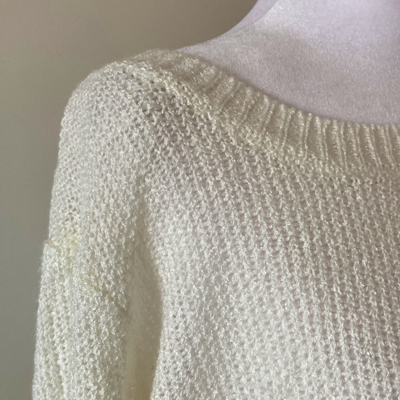 LC Lauren Conrad XL sweater off white - Picture 3 of 10